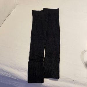Lululemon leg warmers in dark heather grey. New without tags - never worn